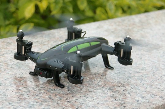OTRC FY602 Voiture Drone Route Aérienne RC 2-en-1 Quadcoptère RC 2,4G 6-Axes 4CH Hélicoptère Caméra HD Haute Vitesse 4WD - IVOIRART.COM