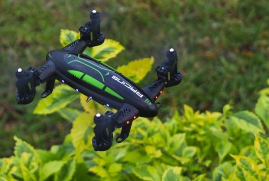 OTRC FY602 Voiture Drone Route Aérienne RC 2-en-1 Quadcoptère RC 2,4G 6-Axes 4CH Hélicoptère Caméra HD Haute Vitesse 4WD - IVOIRART.COM