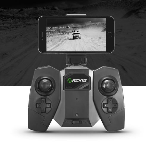 OTRC FY602 Voiture Drone Route Aérienne RC 2-en-1 Quadcoptère RC 2,4G 6-Axes 4CH Hélicoptère Caméra HD Haute Vitesse 4WD - IVOIRART.COM