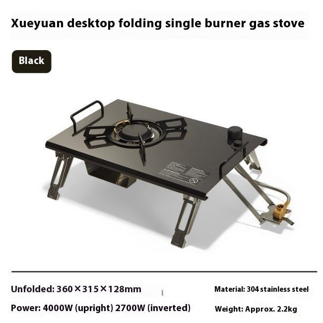 Outdoor Camping Portable Foldable Gas Stove - IVOIRART.COM