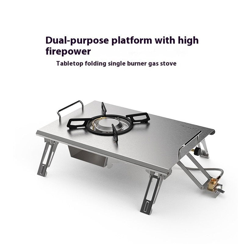 Outdoor Camping Portable Foldable Gas Stove - IVOIRART.COM