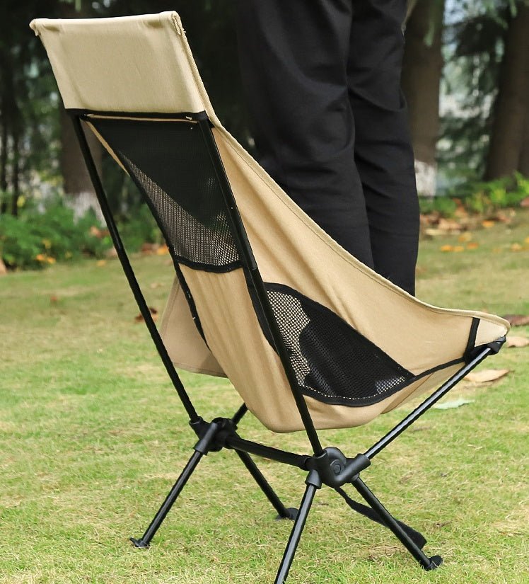 Outdoor Folding Chair Aluminum Alloy Ultra-Light And Portable - IVOIRART.COM