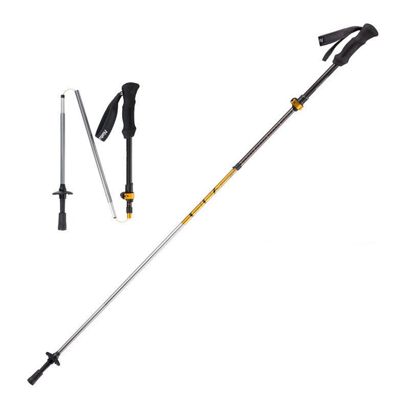 Outdoor folding trekking poles - IVOIRART.COM
