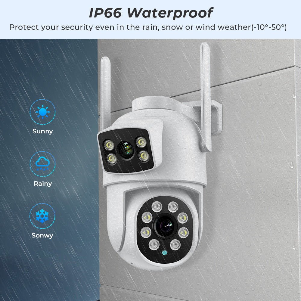 Outdoor Night Vision Wireless Surveillance Camera - IVOIRART.COM