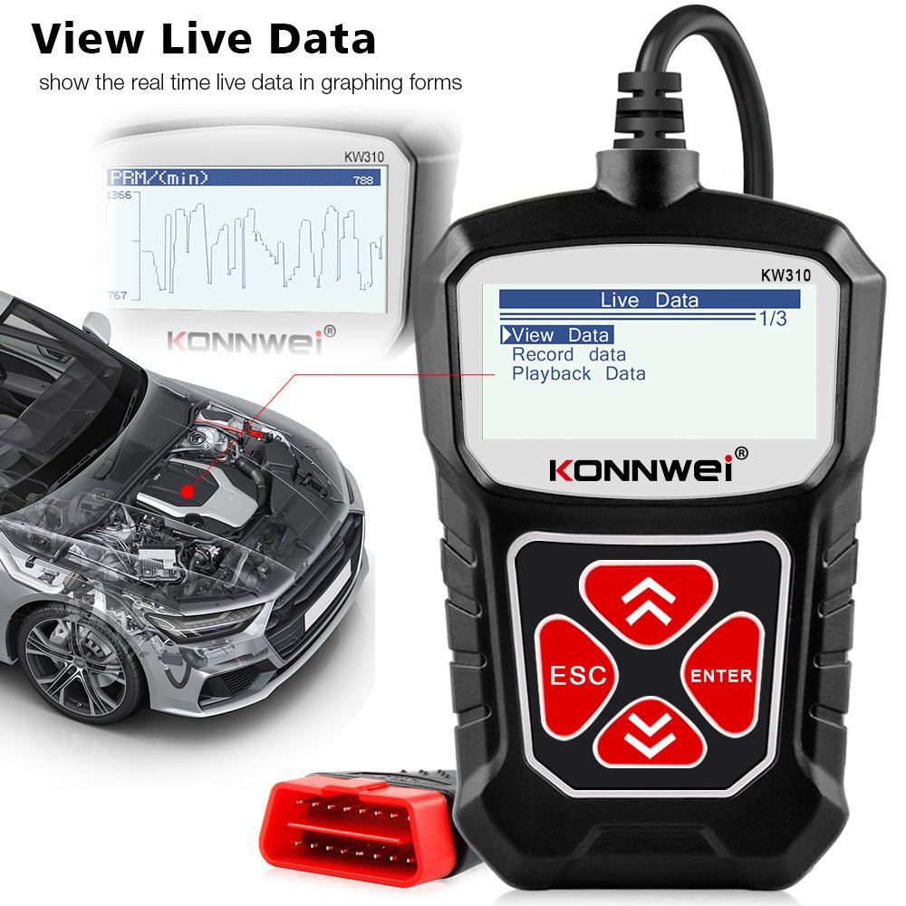 Outil de Diagnostic Automobile Scanner de Voiture pour Lecture des Codes d'Erreur - IVOIRART.COM