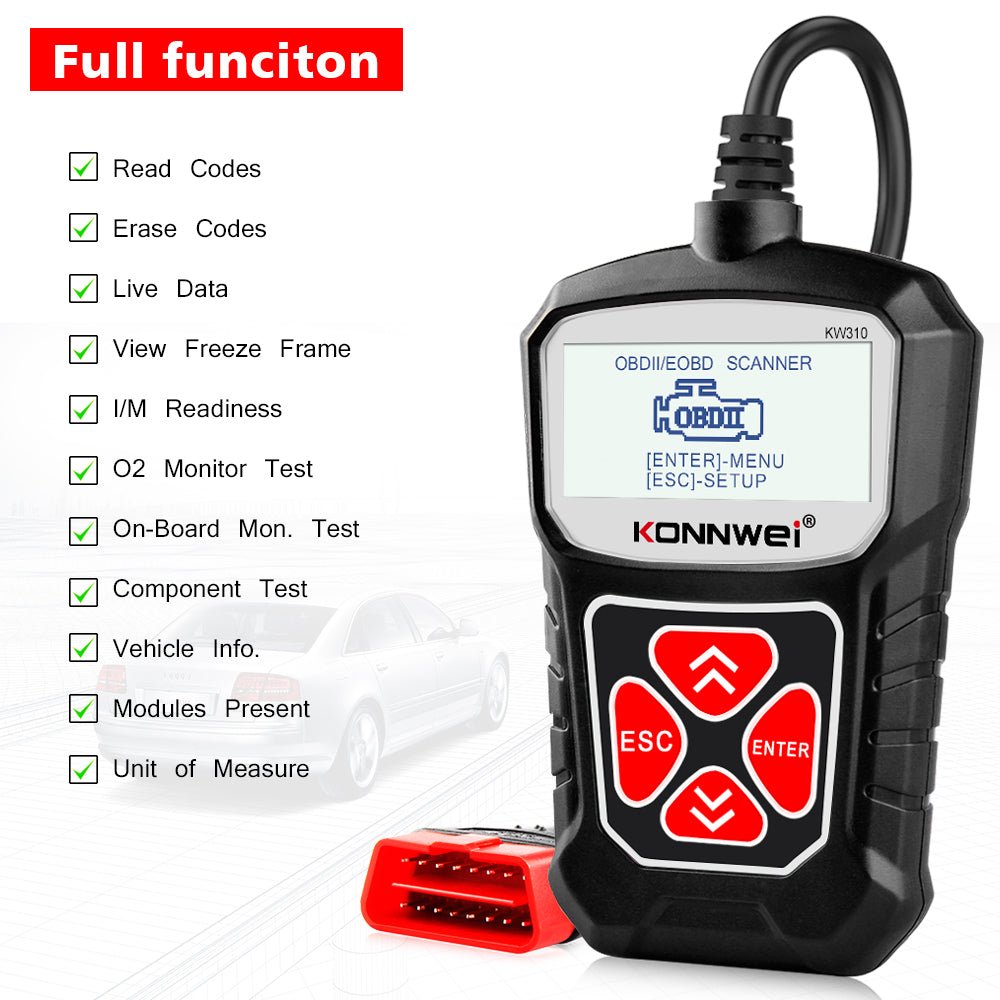 Outil de Diagnostic Automobile Scanner de Voiture pour Lecture des Codes d'Erreur - IVOIRART.COM