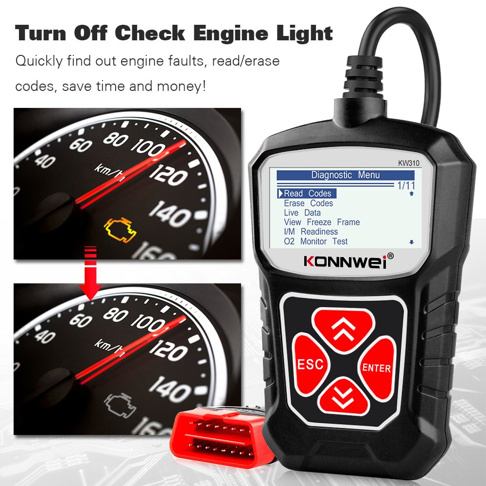 Outil de Diagnostic Automobile Scanner de Voiture pour Lecture des Codes d'Erreur - IVOIRART.COM