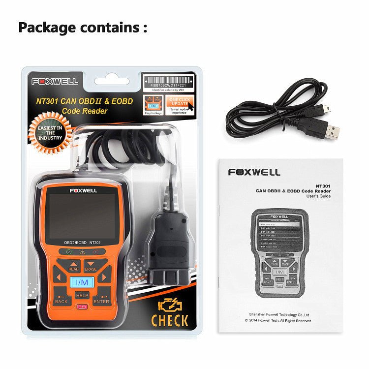 Outil de Diagnostic Véhicule Précis avec Écran Couleur TFT 2,8’’ et Protocoles Compatibles - IVOIRART.COM