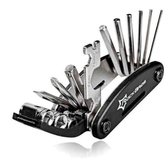 Outil Multifonction de Réparation de Vélo Compact et Haute Qualité 9×4,5×2,5 cm - IVOIRART.COM