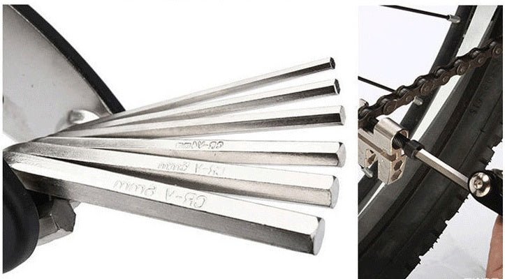Outil Multifonction de Réparation de Vélo Compact et Haute Qualité 9×4,5×2,5 cm - IVOIRART.COM