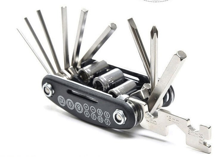 Outil Multifonction de Réparation de Vélo Compact et Haute Qualité 9×4,5×2,5 cm - IVOIRART.COM