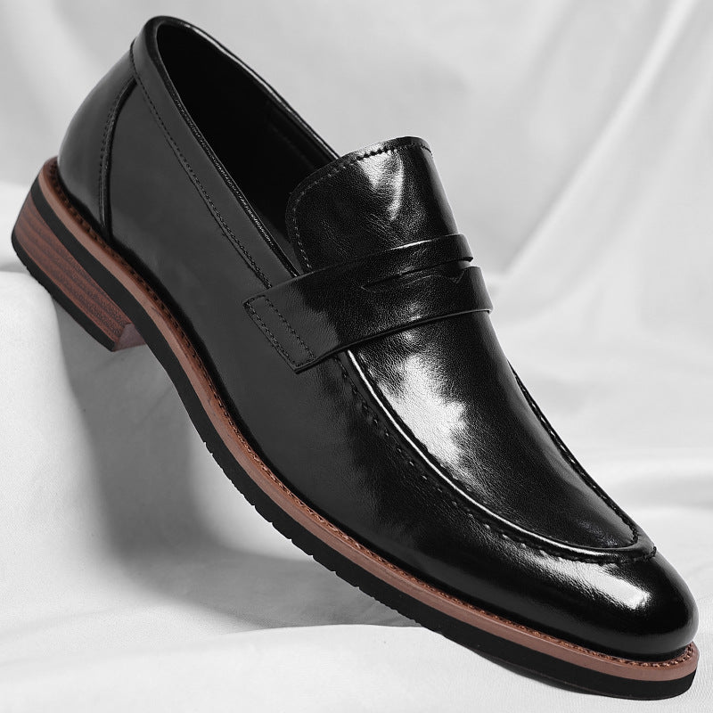 Oxford cuir homme, chaussures business à bout pointu pour un style quotidien pro - IVOIRART.COM