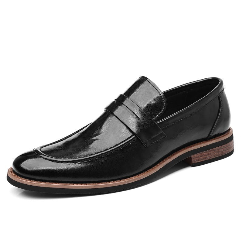 Oxford cuir homme, chaussures business à bout pointu pour un style quotidien pro - IVOIRART.COM
