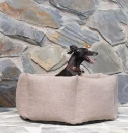 Panier pour chien confortable en tissu doux, quatre tailles de 50 à 90 cm de diamètre - IVOIRART.COM