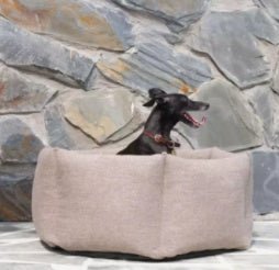 Panier pour chien confortable en tissu doux, quatre tailles de 50 à 90 cm de diamètre - IVOIRART.COM