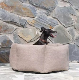 Panier pour chien confortable en tissu doux, quatre tailles de 50 à 90 cm de diamètre - IVOIRART.COM
