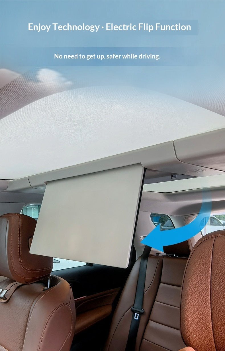 Panoramic Sunroof Roof-mounted TV Car Display - IVOIRART.COM