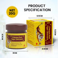 Pansement chinois rouge tigre revitalisant la circulation sanguine et crème antidouleur fièvre - IVOIRART.COM