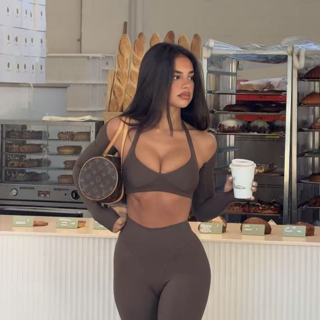 Pantalon de sport haute élasticité à séchage rapide avec sensation pieds nus - IVOIRART.COM
