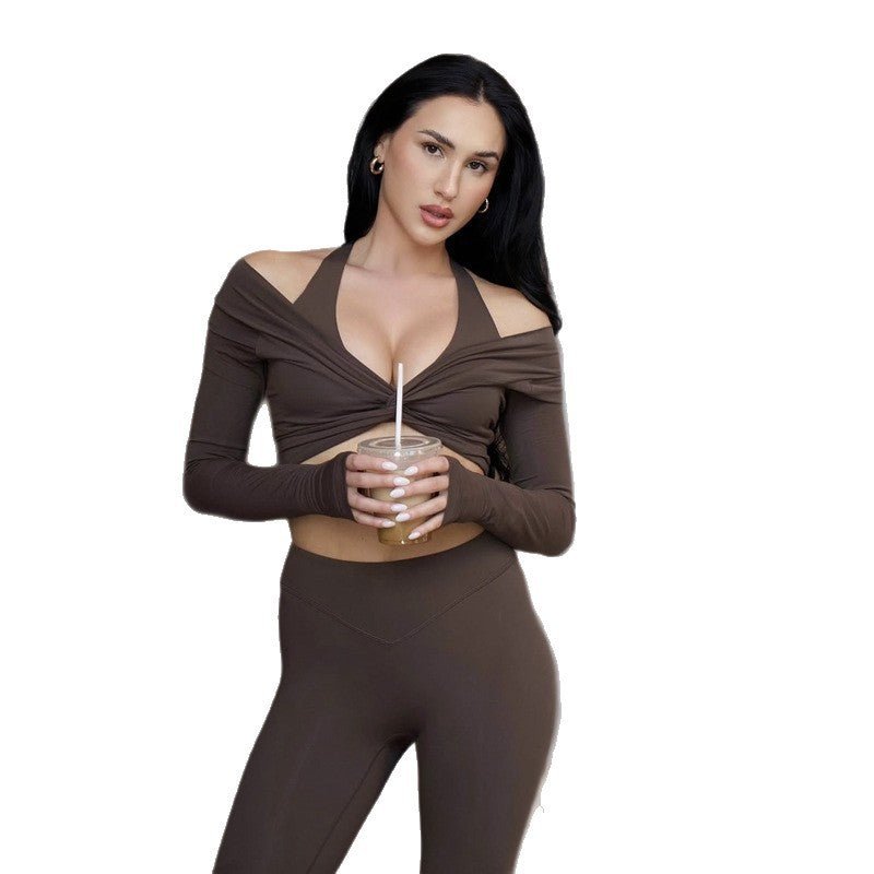 Pantalon de sport haute élasticité à séchage rapide avec sensation pieds nus - IVOIRART.COM