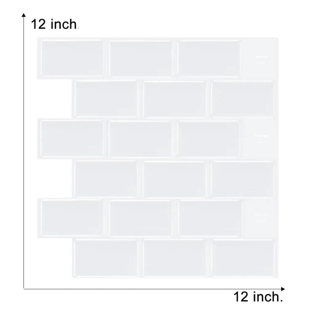 Papier peint 3D en grille auto - adhésif Simple pour la maison Pâte murale arrière de TV auto - adhésif - IVOIRART.COM