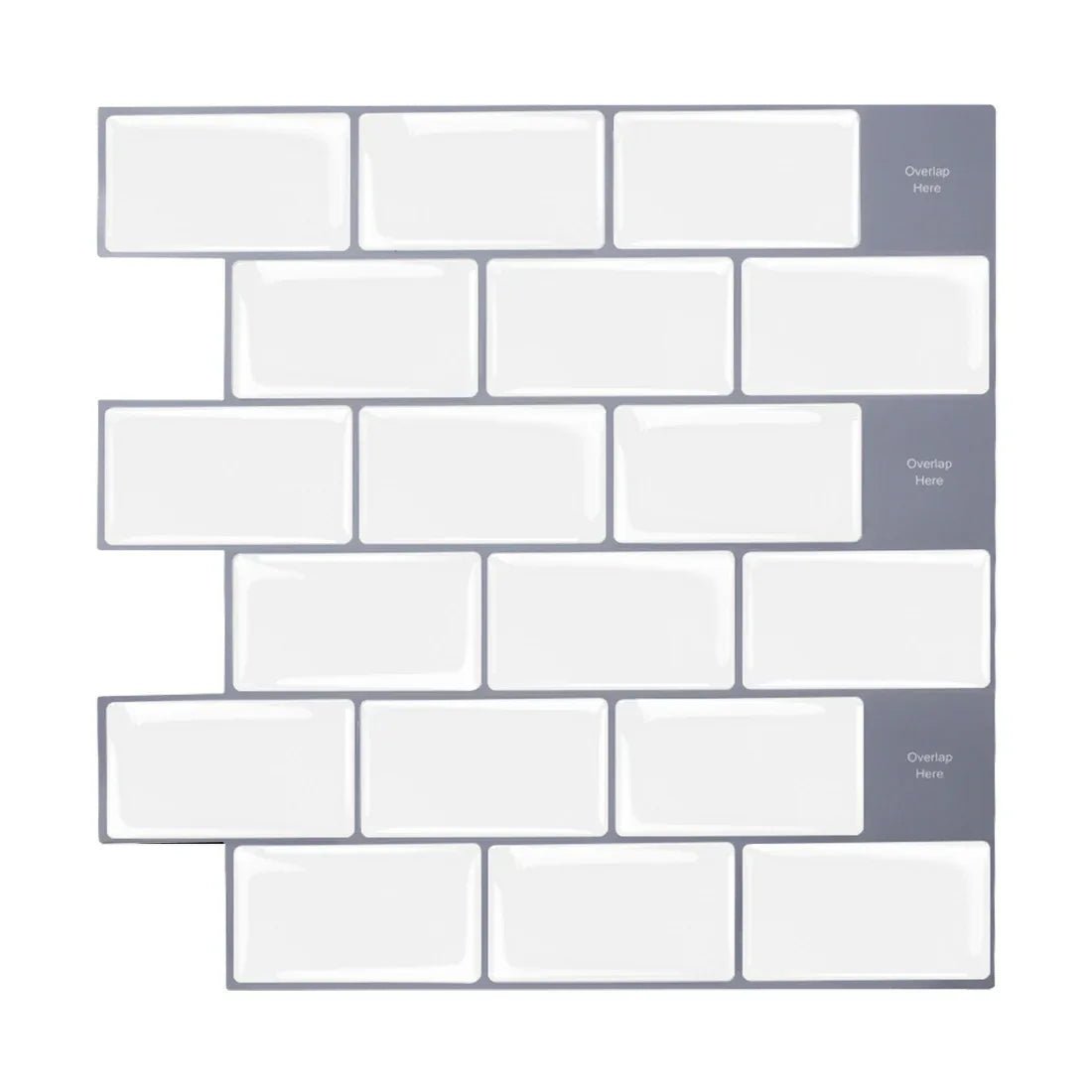 Papier peint 3D en grille auto - adhésif Simple pour la maison Pâte murale arrière de TV auto - adhésif - IVOIRART.COM
