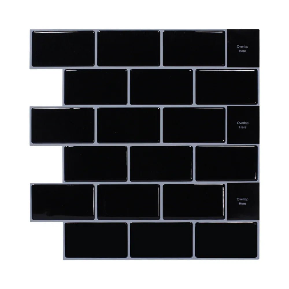 Papier peint 3D en grille auto - adhésif Simple pour la maison Pâte murale arrière de TV auto - adhésif - IVOIRART.COM