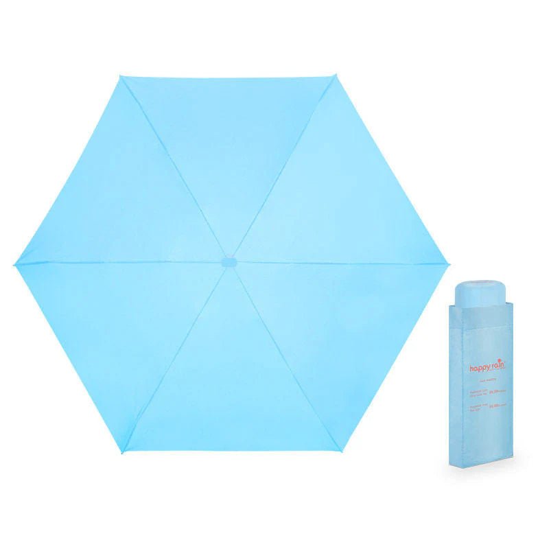 Parapluie UV Automatique Mini Slim avec 6 Baleines - Compact et Élégant - IVOIRART.COM