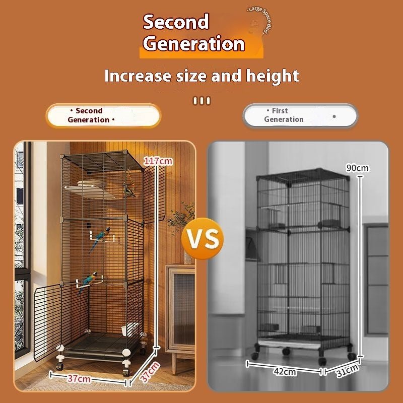 Parrot Cage New Splash-proof Home Ecological Villa - IVOIRART.COM