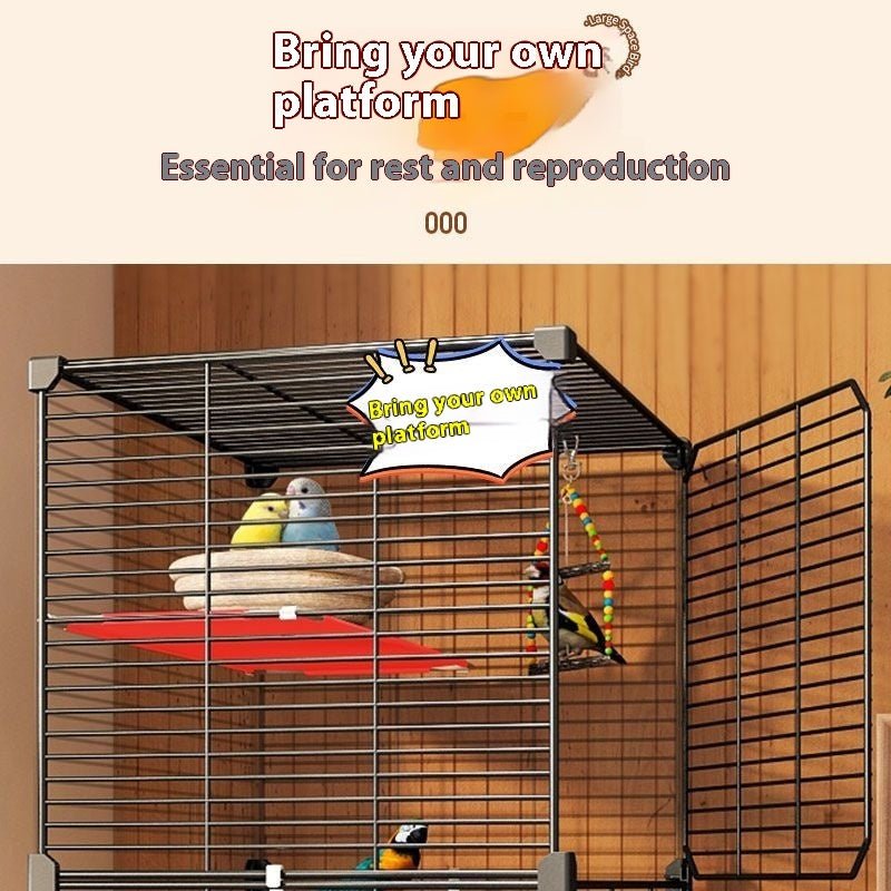 Parrot Cage New Splash-proof Home Ecological Villa - IVOIRART.COM