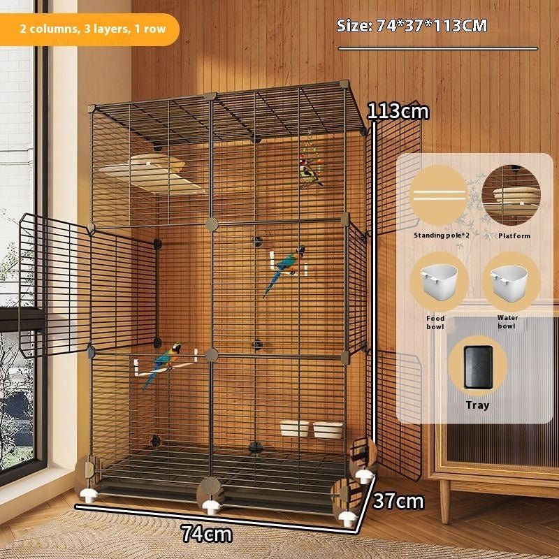 Parrot Cage New Splash-proof Home Ecological Villa - IVOIRART.COM