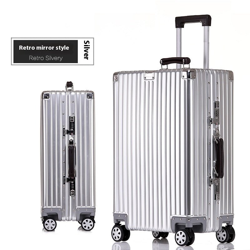 Password Aluminum Frame 20-inch Aluminum Magnesium Luggage - IVOIRART.COM