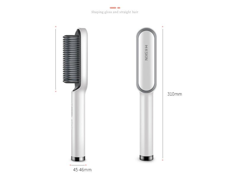 Peigne Lissant Électrique KD380 - Brosse Chauffante PTC 34W, 220V, 50Hz - IVOIRART.COM