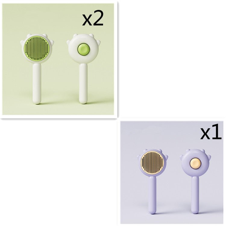 Peigne Magique pour Chats et Chiens Massage Pelage Brosse Antipelliculaire - IVOIRART.COM