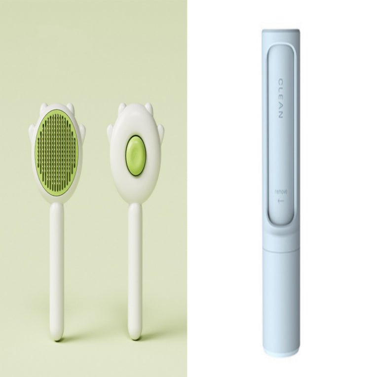 Peigne Magique pour Chats et Chiens Massage Pelage Brosse Antipelliculaire - IVOIRART.COM