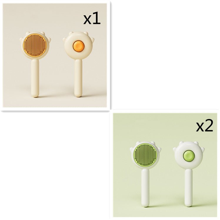 Peigne Magique pour Chats et Chiens Massage Pelage Brosse Antipelliculaire - IVOIRART.COM