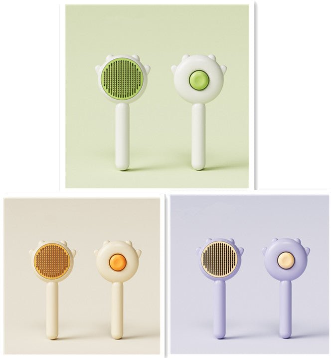 Peigne Magique pour Chats et Chiens Massage Pelage Brosse Antipelliculaire - IVOIRART.COM