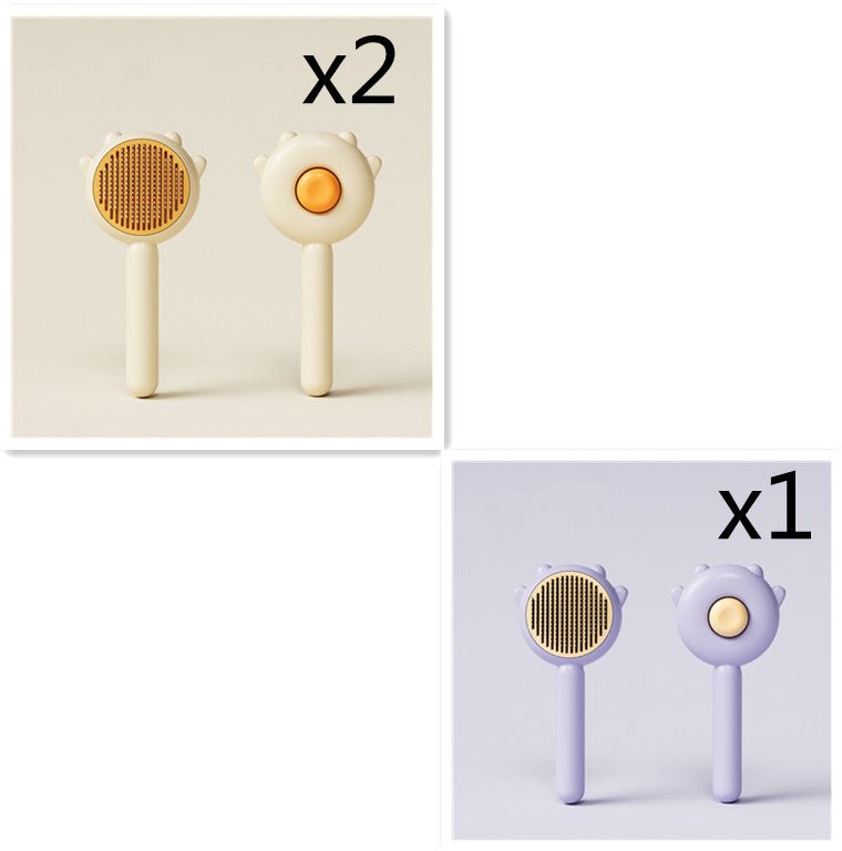 Peigne Magique pour Chats et Chiens Massage Pelage Brosse Antipelliculaire - IVOIRART.COM