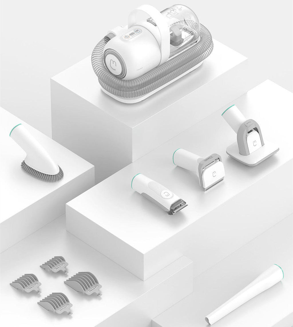 Peigne Multifonctionnel de Toilettage G2 avec Aspirateur de Poils pour Animaux - IVOIRART.COM
