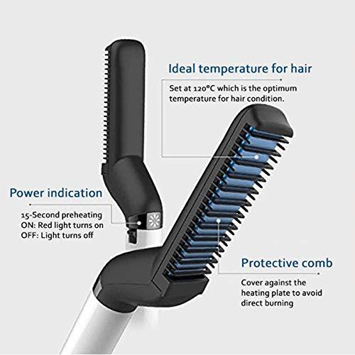 Peigne Multifonctionnel et Fer à Boucler pour Cheveux - Coiffage Rapide - IVOIRART.COM