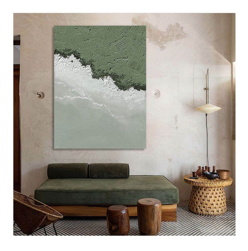 Peinture à l'huile sur toile abstraite texturée, peinte à la main, sans cadre.!! - IVOIRART.COM