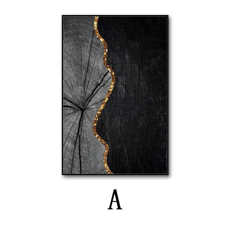 Peinture décorative moderne minimaliste suspendue pour hôtel club bureau ventes. - IVOIRART.COM