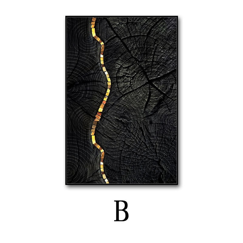 Peinture décorative moderne minimaliste suspendue pour hôtel club bureau ventes. - IVOIRART.COM