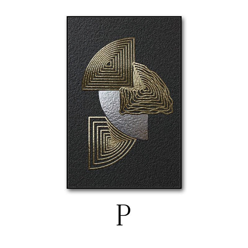 Peinture décorative moderne minimaliste suspendue pour hôtel club bureau ventes. - IVOIRART.COM