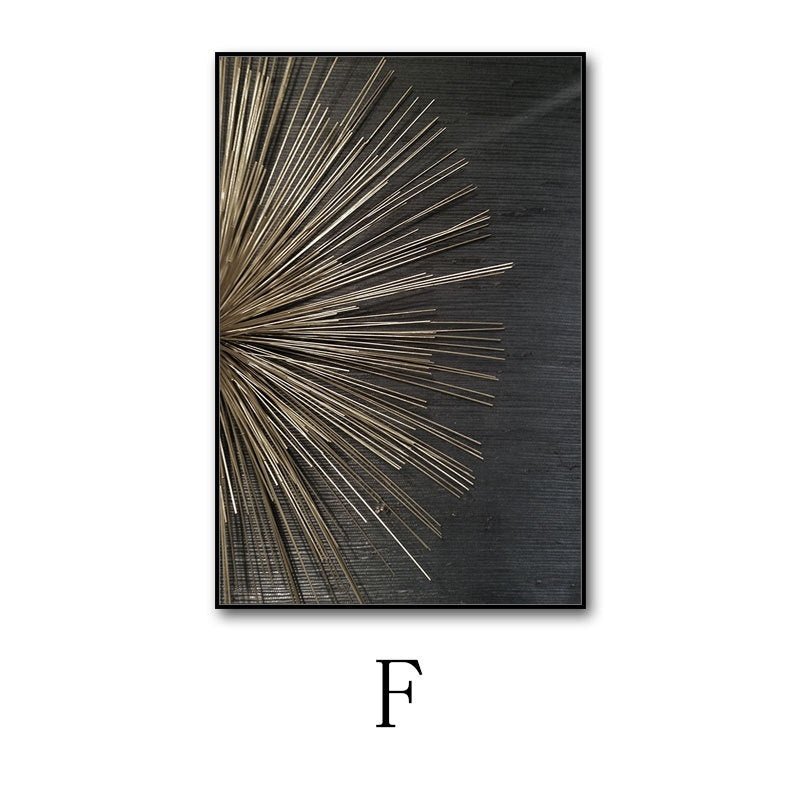 Peinture décorative moderne minimaliste suspendue pour hôtel club bureau ventes. - IVOIRART.COM