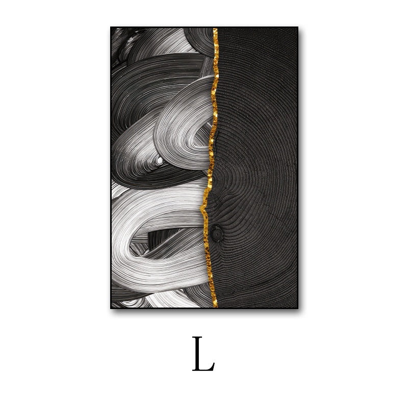 Peinture décorative moderne minimaliste suspendue pour hôtel club bureau ventes. - IVOIRART.COM
