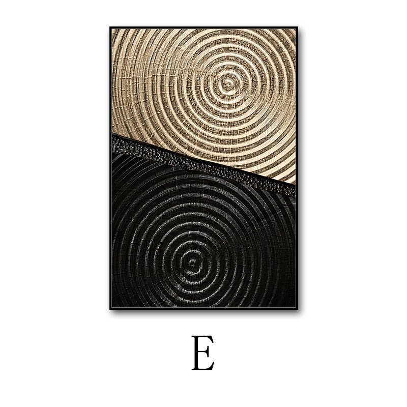 Peinture décorative moderne minimaliste suspendue pour hôtel club bureau ventes. - IVOIRART.COM