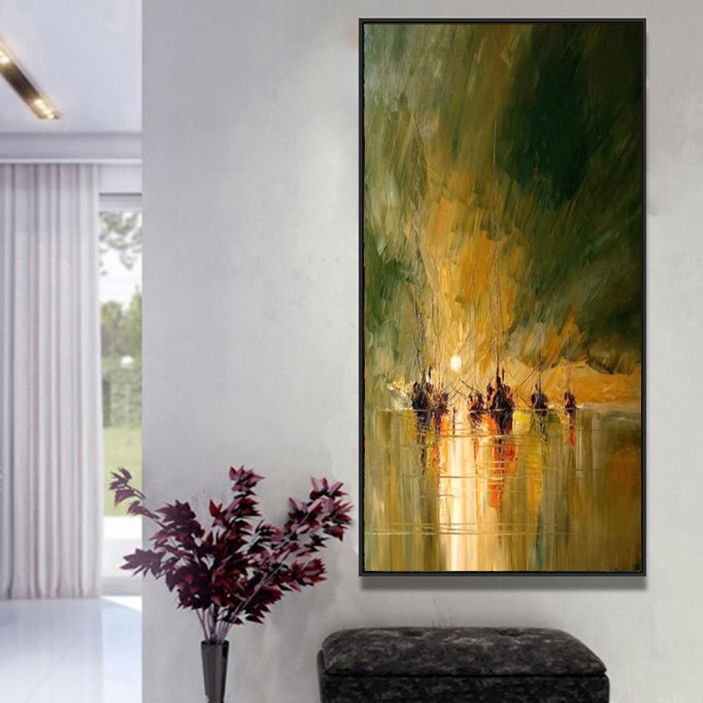 Peinture huile pirate vintage sur toile décor mural salon, tableau huile fait main - IVOIRART.COM