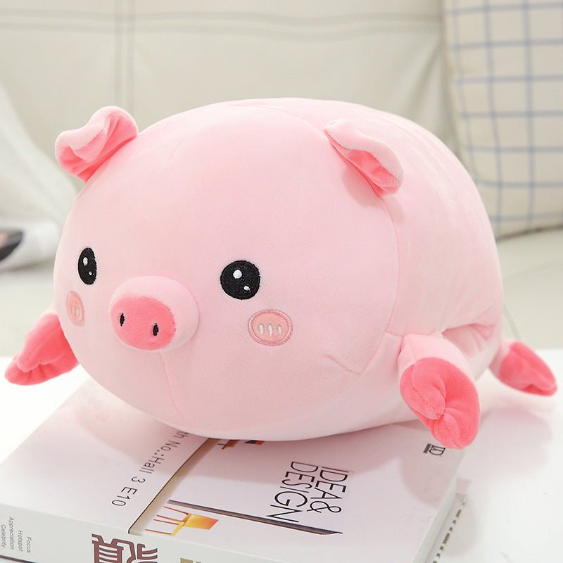 Peluche Douce Panda Cochon Poupée en Peluche Animale Très Confortable et Grande - IVOIRART.COM