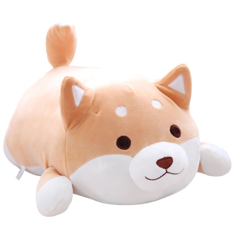 Peluches Shiba Inu potelée 36cm à 55cm, coussin mignon doux style kawaii - IVOIRART.COM